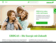 Tablet Screenshot of erdgas.info